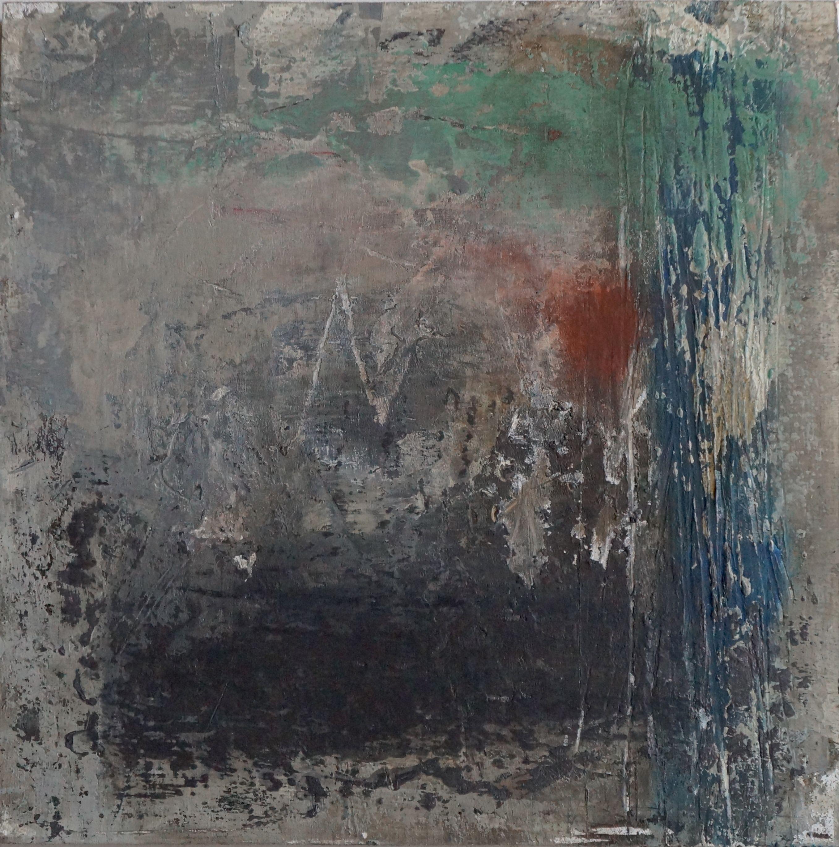 Abstract Painting di Samantha  Edmiston - Il segnale, Pittura, Acrilico su pannello di Wood