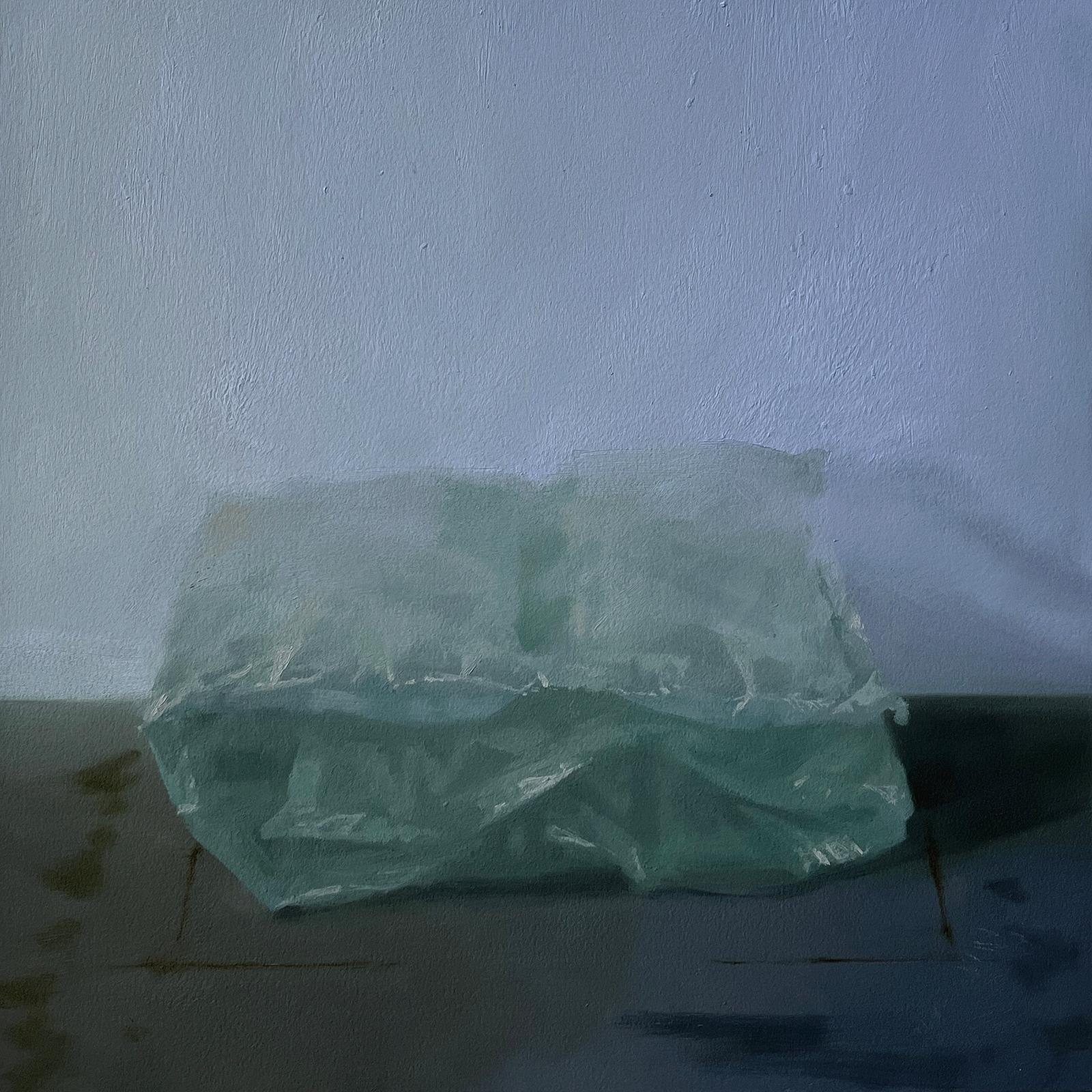 Samantha Haring "Doubled" - Oil Painting on Paper on Panel