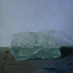 Samantha Haring "Doubled" - Oil Painting on Paper on Panel
