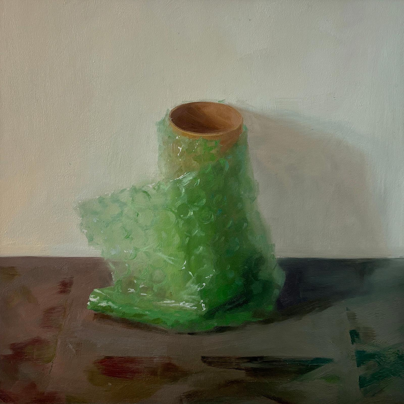 Samantha Haring "Release" Oil on paper on panel