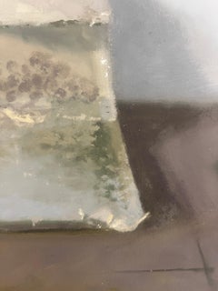 "Sic Transit" de Samantha Haring, huile sur papier sur panneau