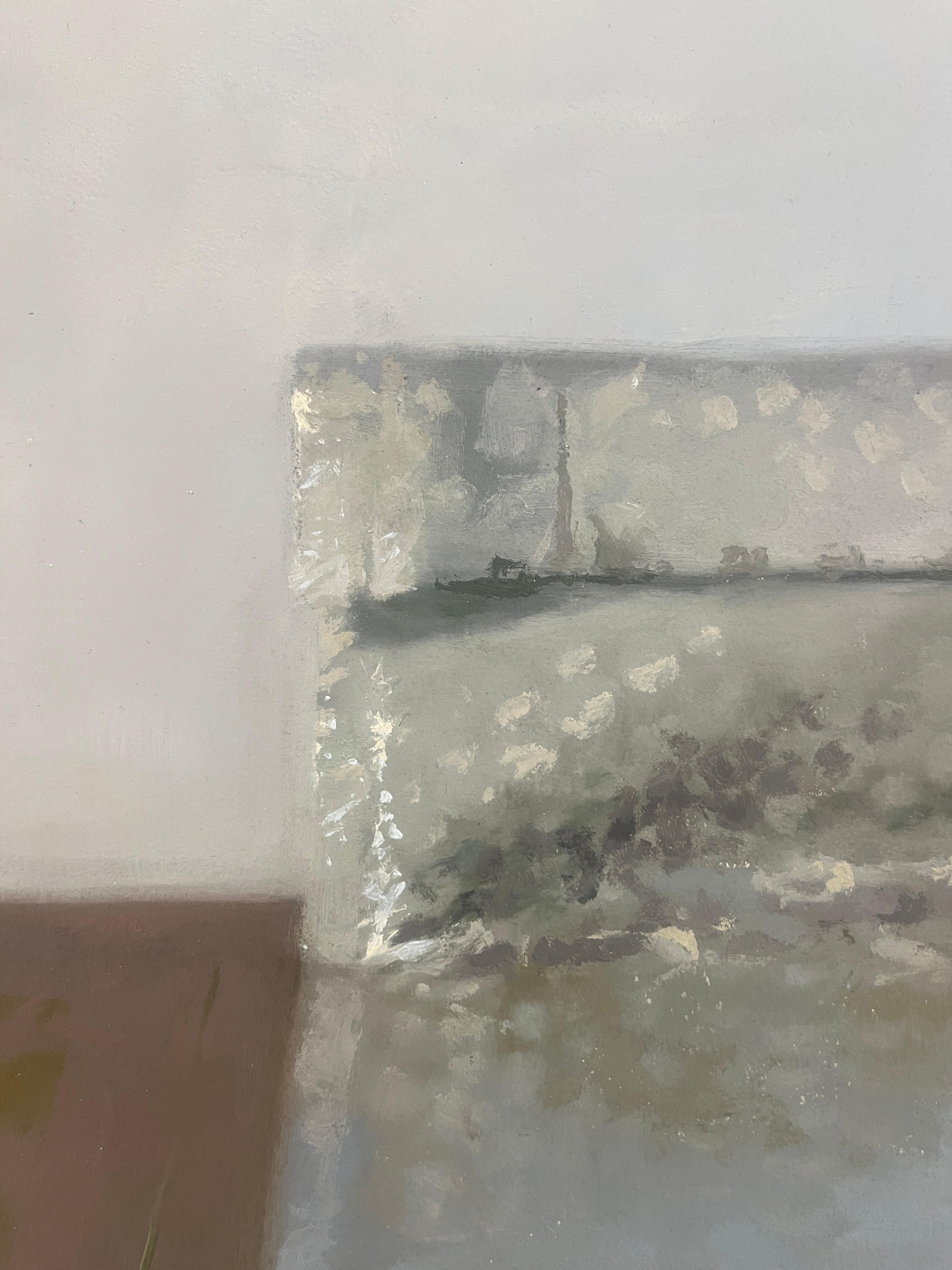 Samantha Haring, „Sic Transit“, Öl auf Papier auf Tafel, Öl im Angebot 2