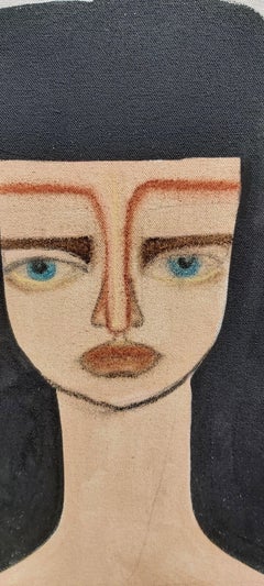 Maria. Zeitgenössisches figuratives Gemälde
