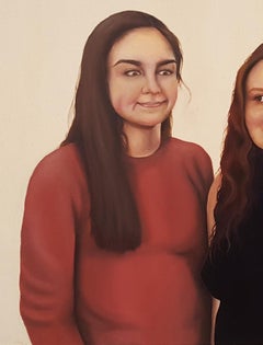 «Ellipses» Figurative Oil Painting by Samantha Van Heest