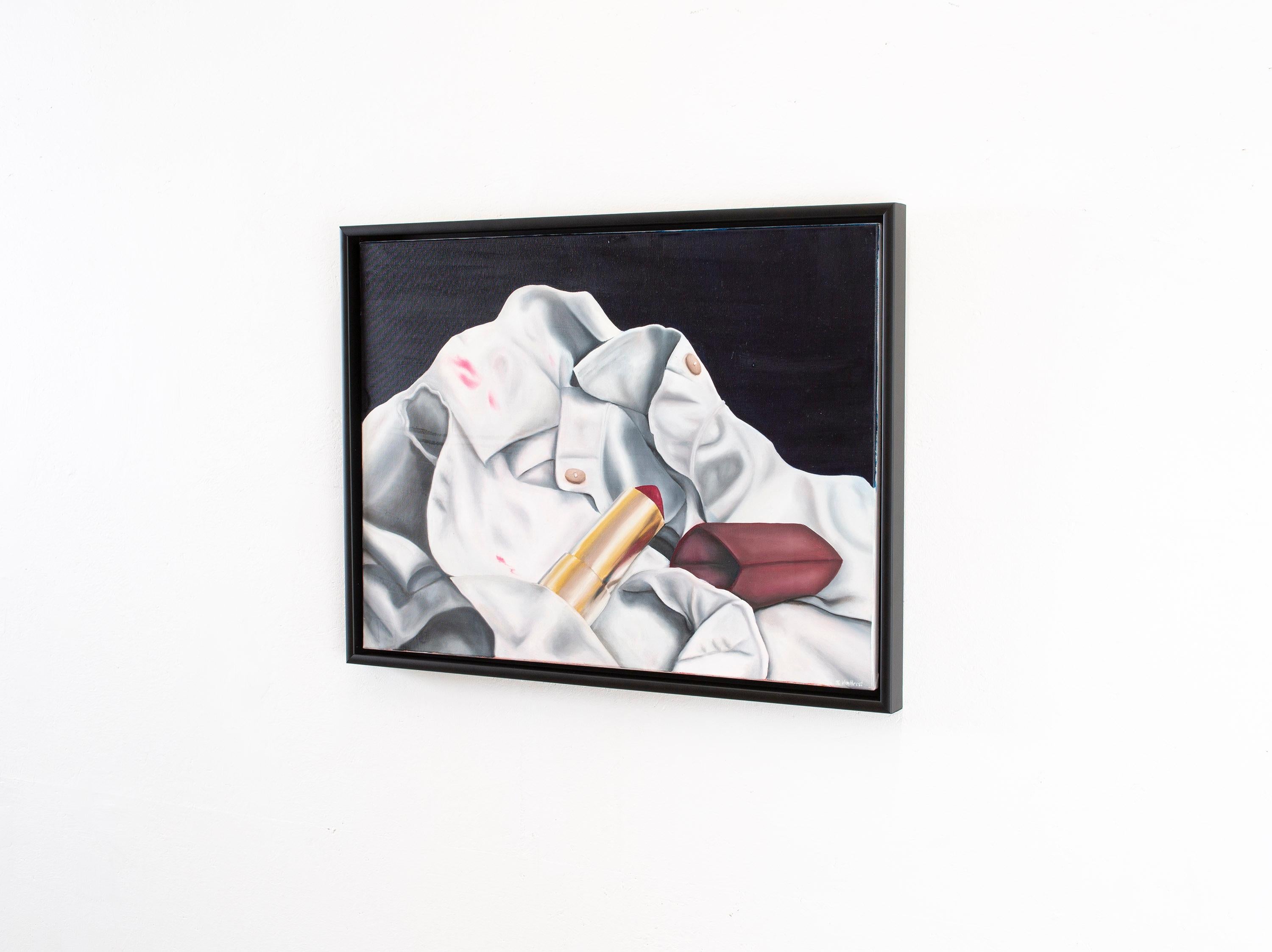 Nature morte « Meet the Queen », peinture à l'huile de Samantha Van Heest en vente 2