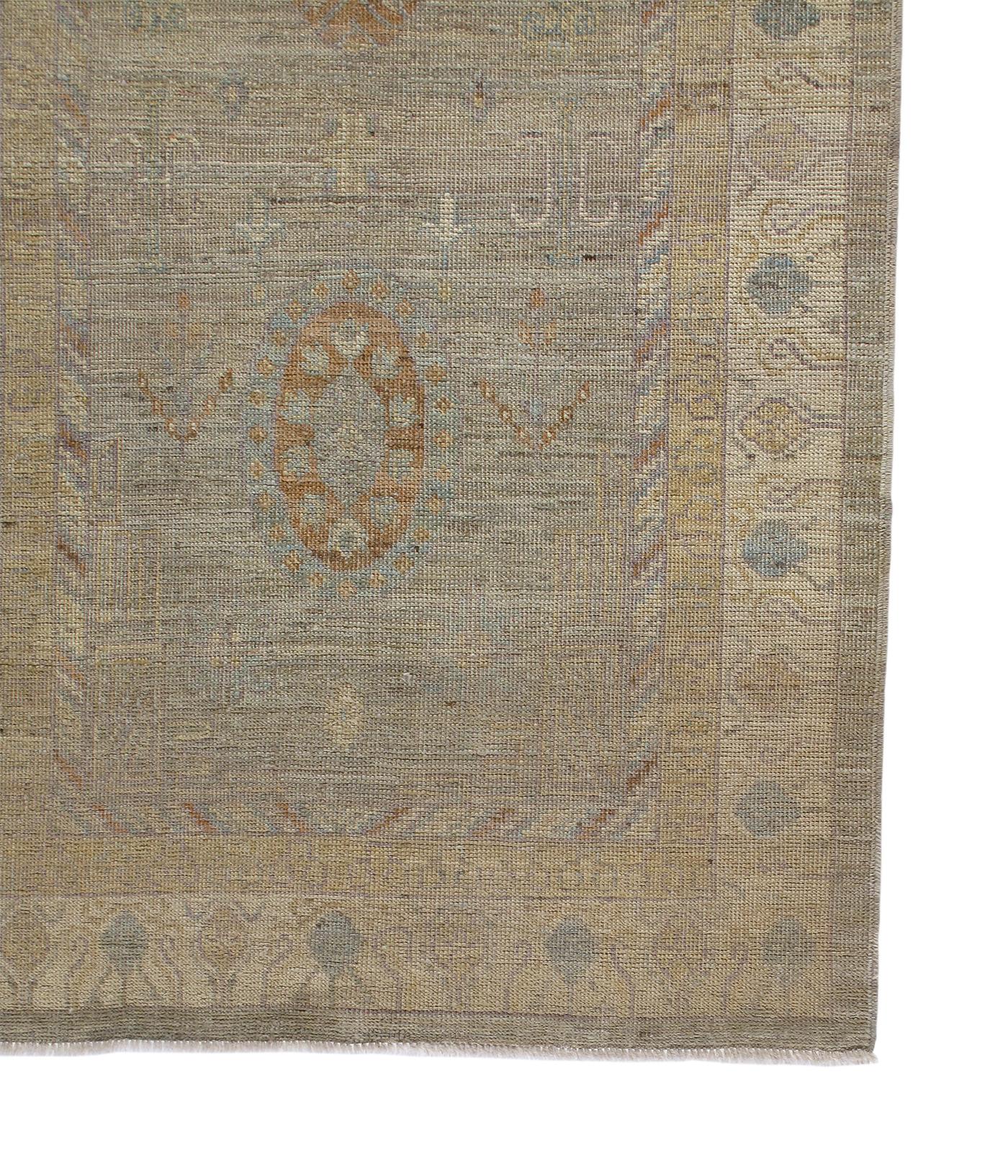 Samarghand Traditional Khotan Runner Rug  For Sale 2