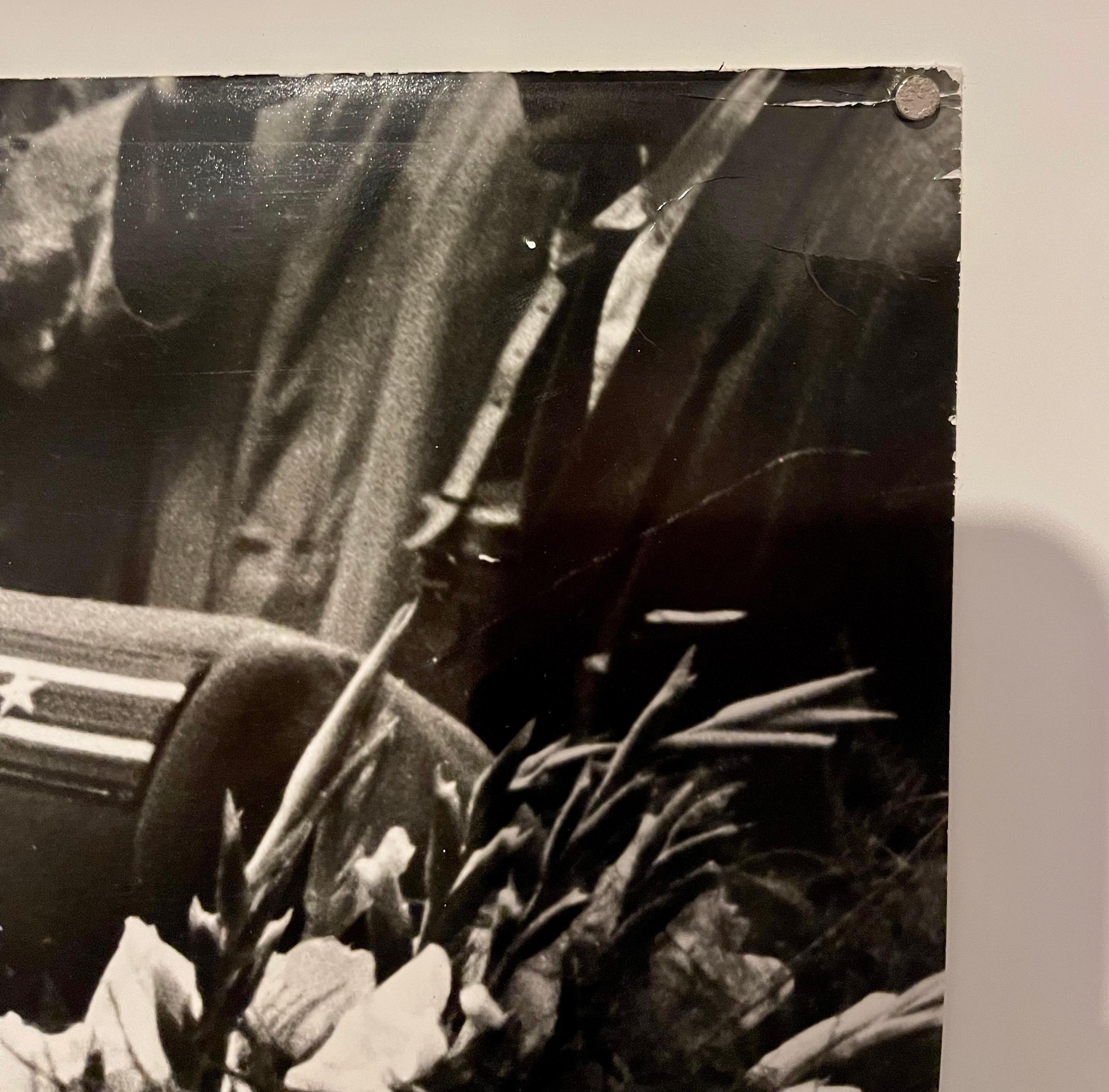 Yuri Gagarin Meeting Workers at Foundry Stankolit, depicting the famous Russian cosmonaut (Moscow, 1961)
Gelatin silver print, gloss finish, date of printing unknown.
Provenance: acquired from the estate of photographer Samariy Gurariy. 

Samariy