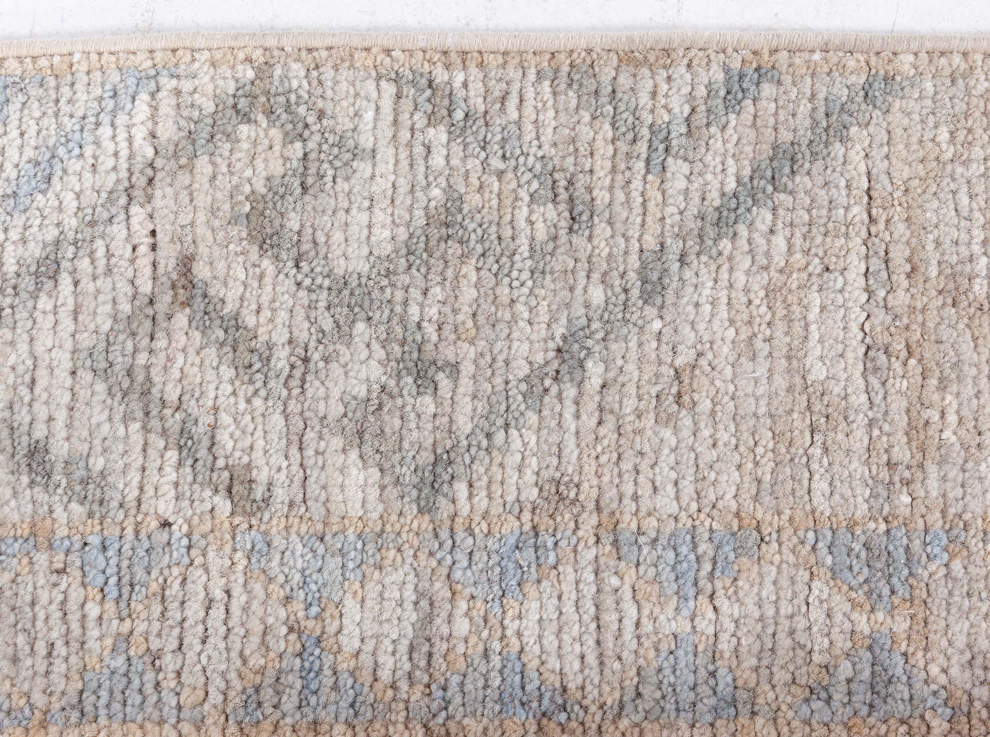 Contemporary Samarkand Fragment Runner by Doris Leslie Blau For Sale