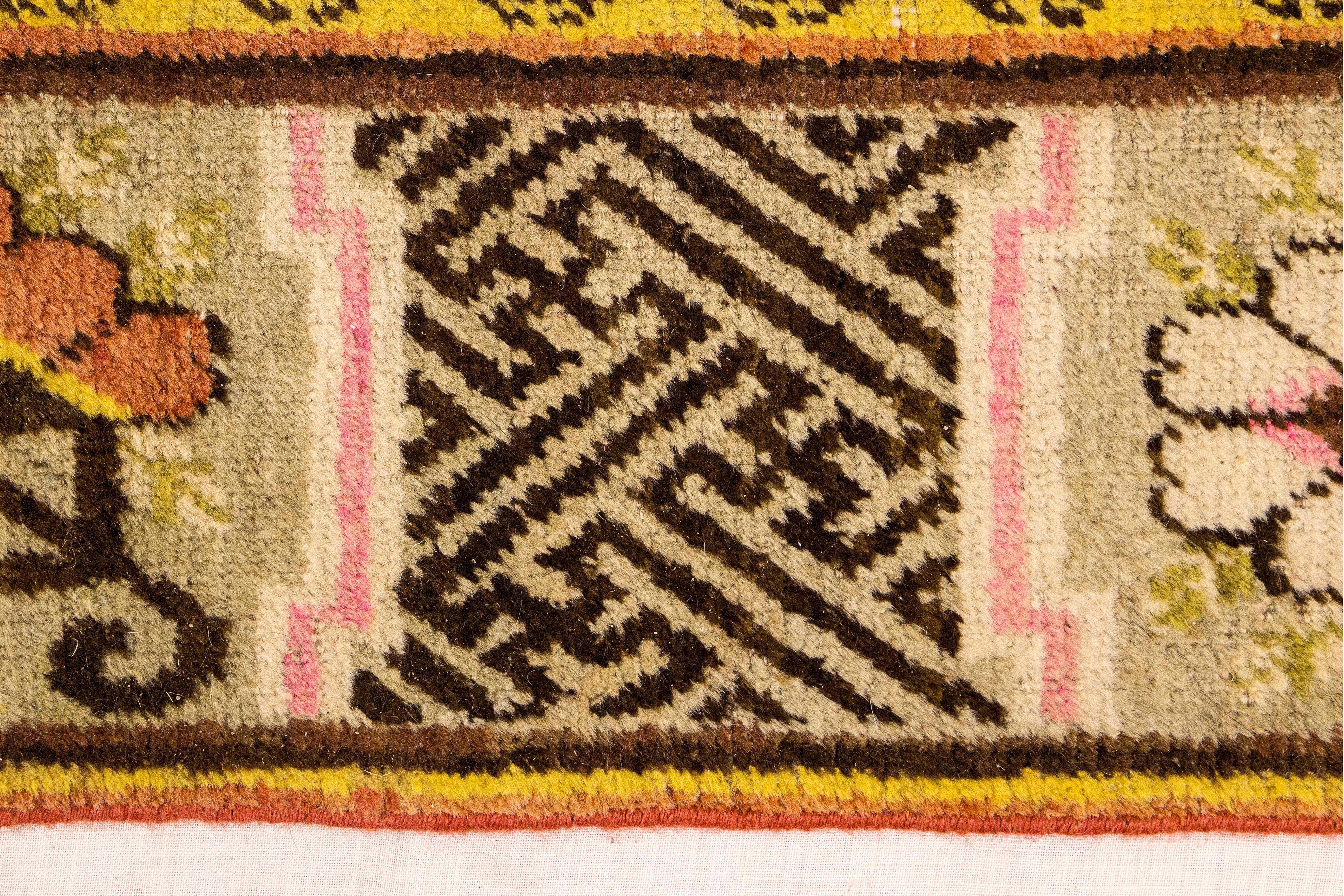 Samarkand-Teppich, um 1930, Turkestan (20. Jahrhundert) im Angebot