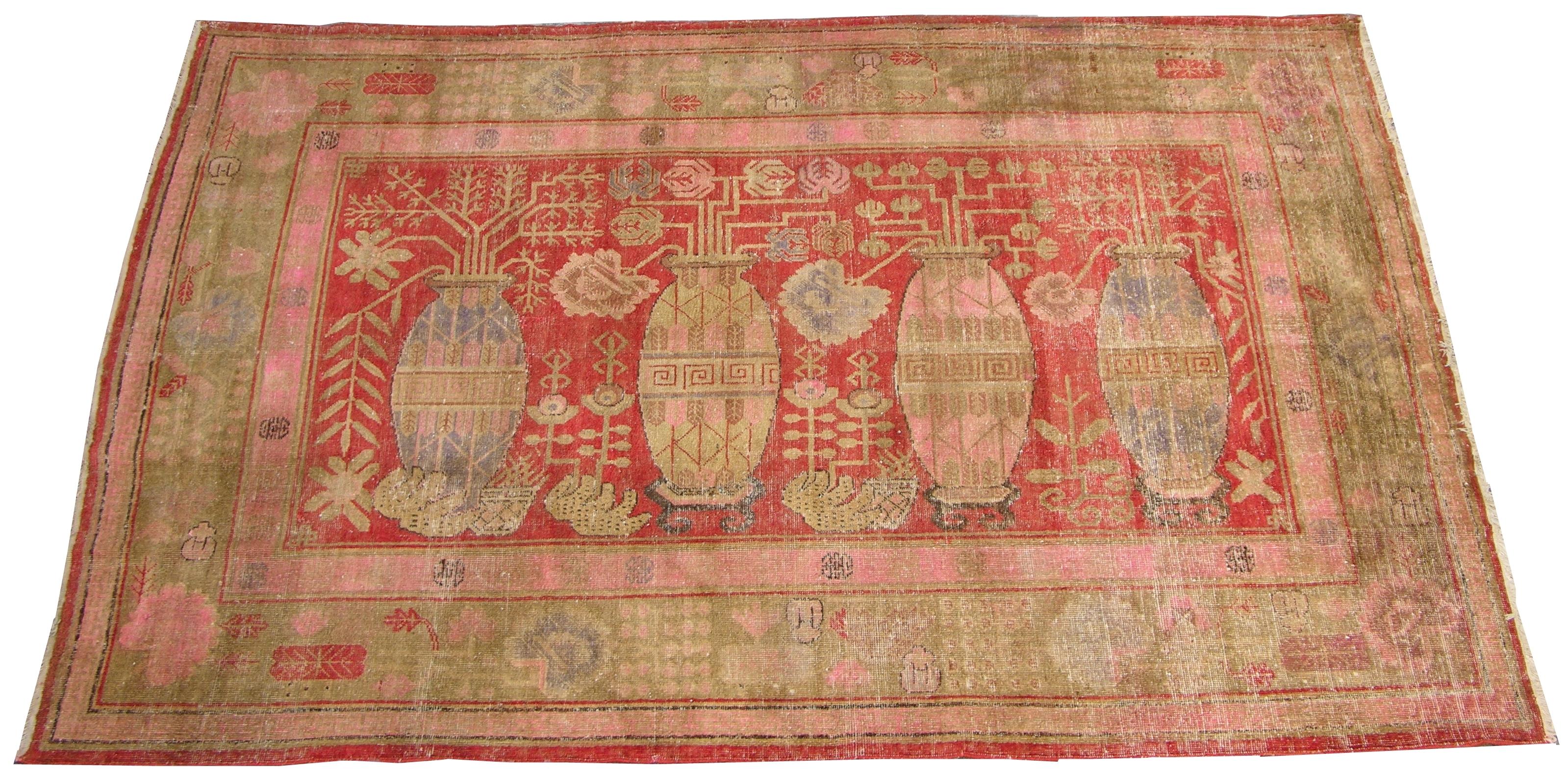 Samarkand-Teppich im Zustand „Gut“ im Angebot in Los Angeles, US