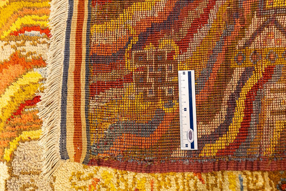 Samarkand Rug Silk East Turkestan For Sale 7