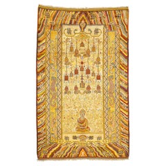 Alfombra Samarcanda Seda Turkestán Oriental