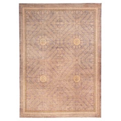 Samarkand Traditioneller handgefertigter Wollteppich in Design von Doris Leslie Blau