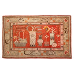 Samarkanda with Vases Pictorial Rug