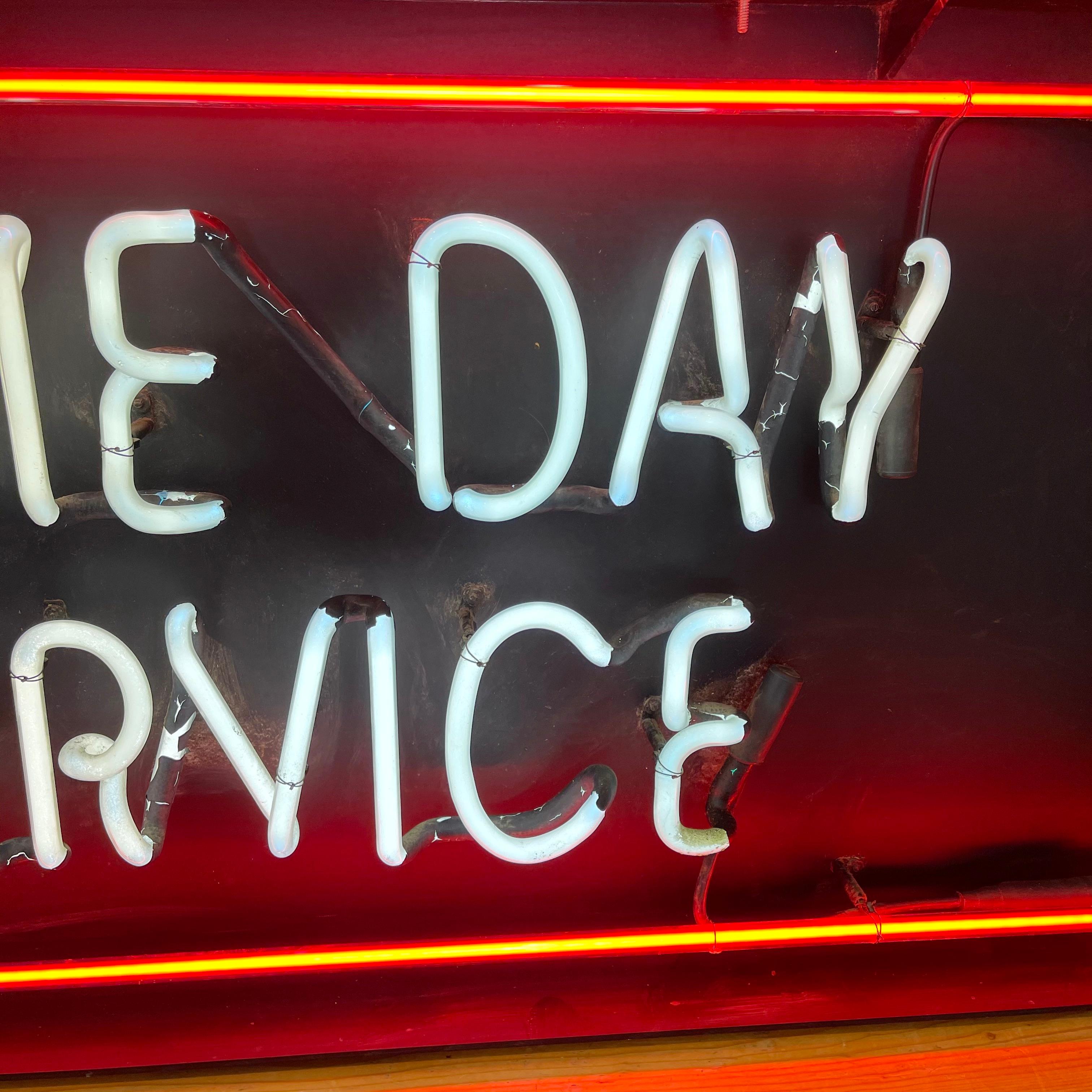 Same Day Service Neon Sign 1