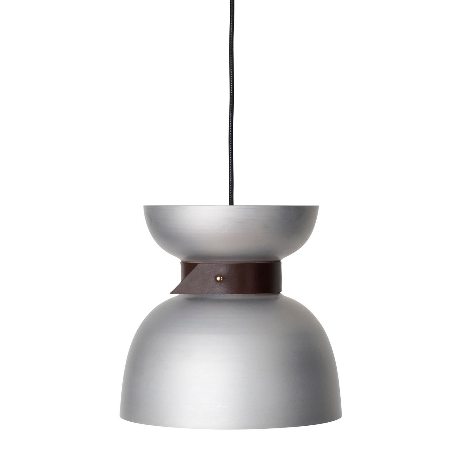 Scandinavian Modern Sami Kallio Liv Alum Ceiling Lamp by Konsthantverk For Sale
