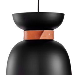 Sami Kallio Liv Black Ceiling Lamp by Konsthantverk