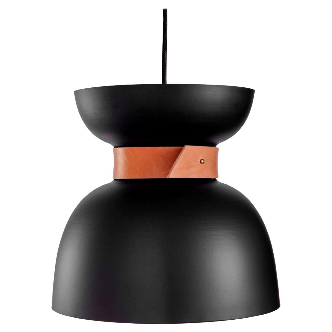Sami Kallio Liv Black Ceiling Lamp by Konsthantverk For Sale