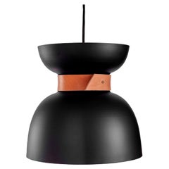 Sami Kallio Liv Black Ceiling Lamp by Konsthantverk