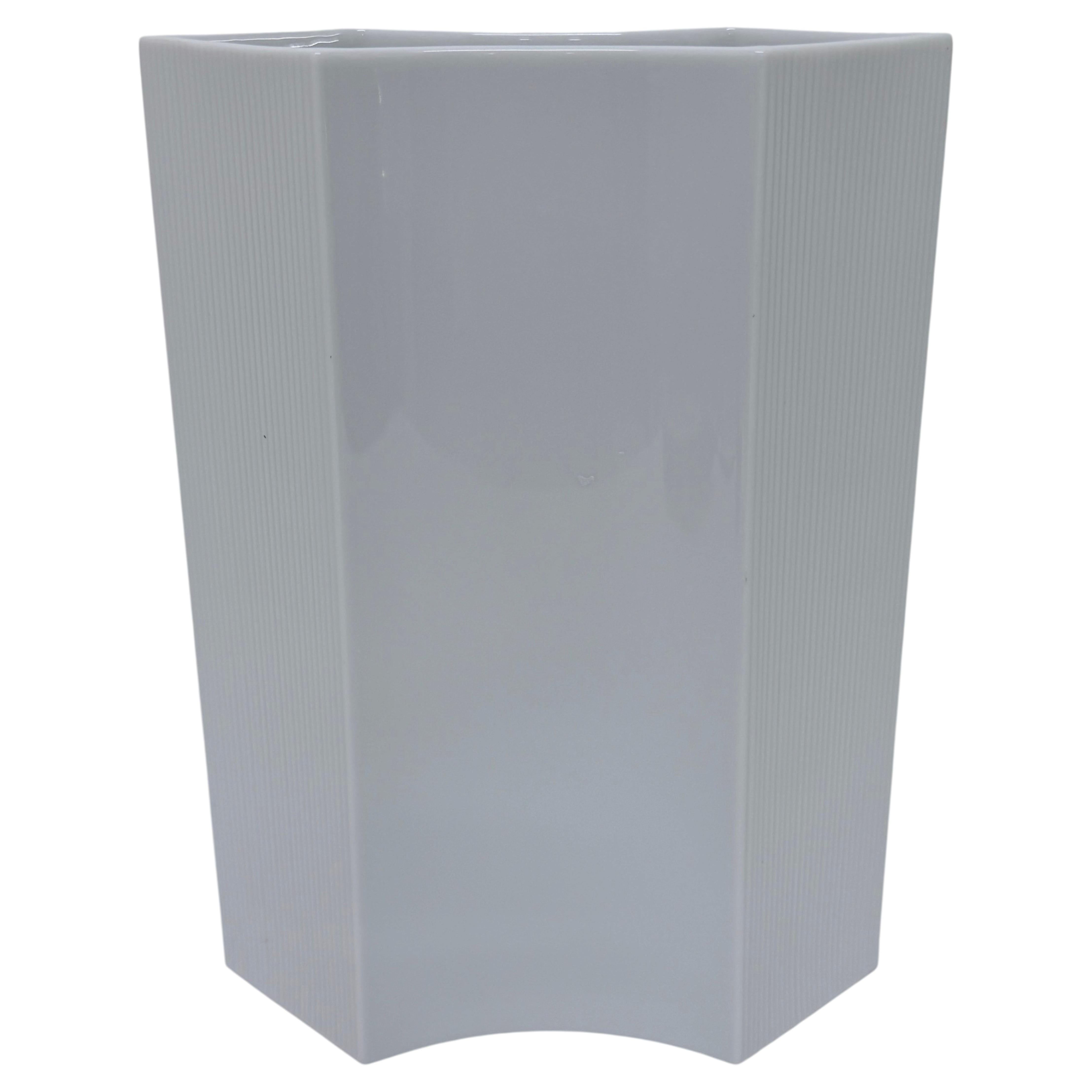 Sami Wirkkala Bisque Porcelain Vase for Rosenthal Studio-Line, Germany 1980s For Sale