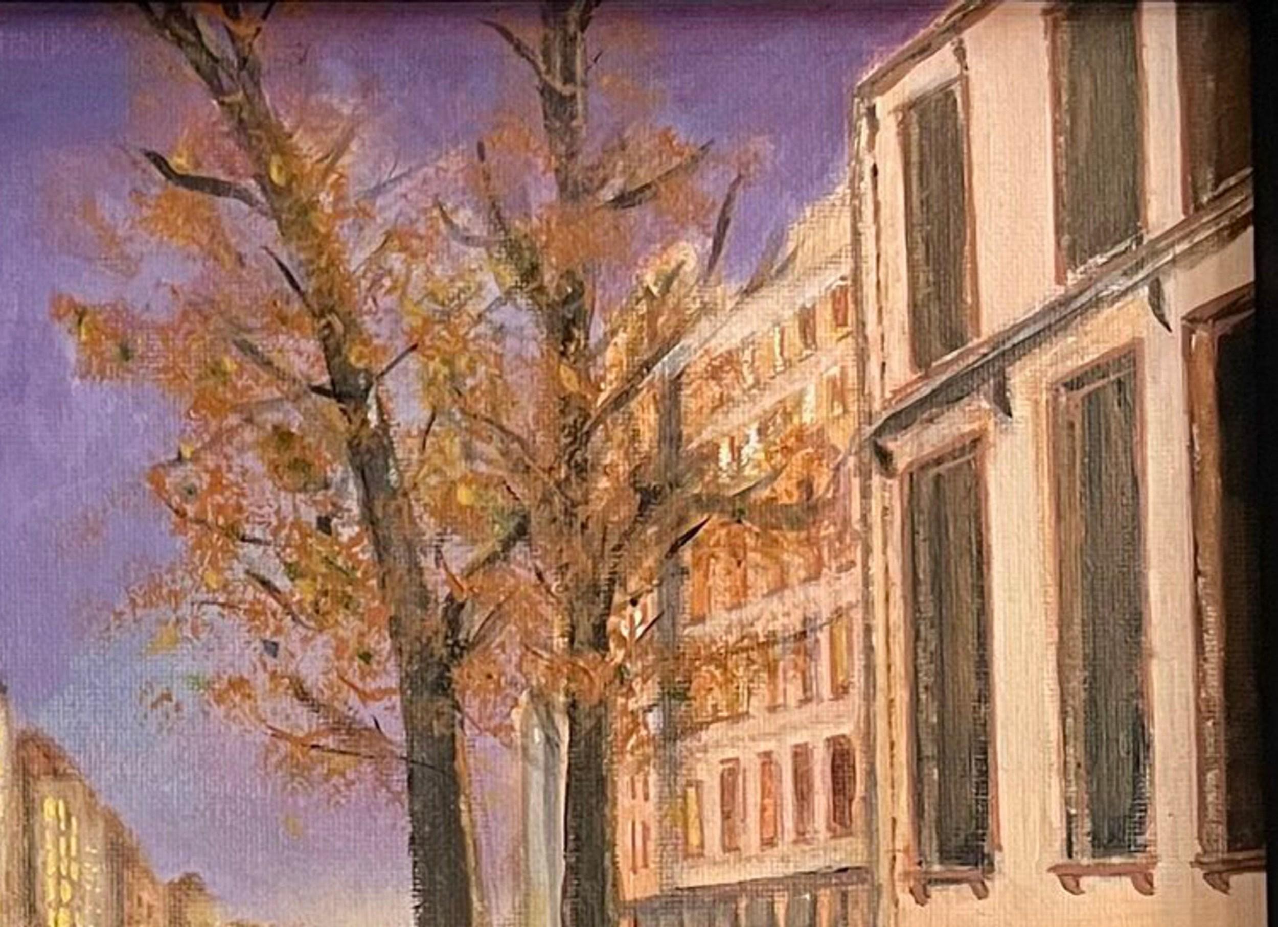 Abend in London (ikonisch, Stadtbild, warm, leuchtend, ~26% OFF) im Angebot 5