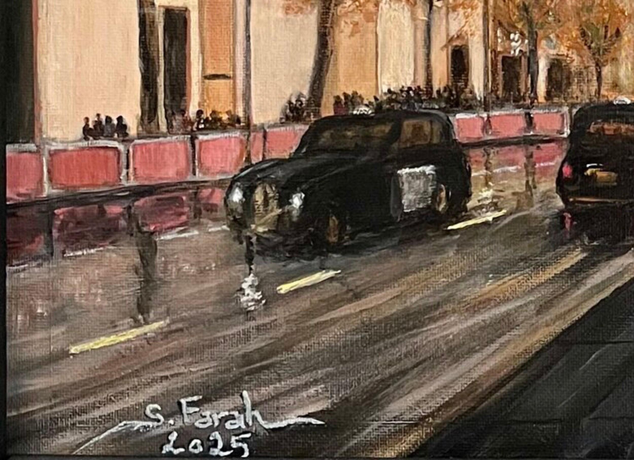 Abend in London (ikonisch, Stadtbild, warm, leuchtend, ~26% OFF) im Angebot 4