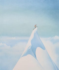 Samivel Chamonix original vintage ski poster Decouvrez La Montagne Un Guide