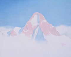 Samivel Grenoble original vintage ski poster poète du verbe et de l'image