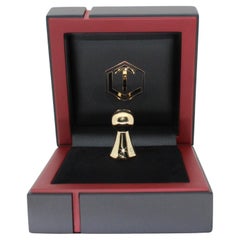 Sammler Spielfigur aus 18k Gold, Massiv, 31 Gramm, mit Etui, Designerstück