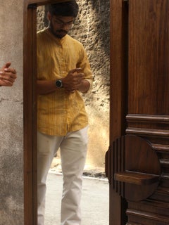 Specchio da parete Sammukhin di Studio A Indigene