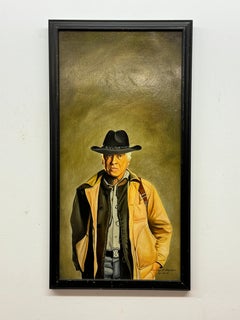 Sammy R Depetro, Portrait of Western Gentleman with Cowboy Hat