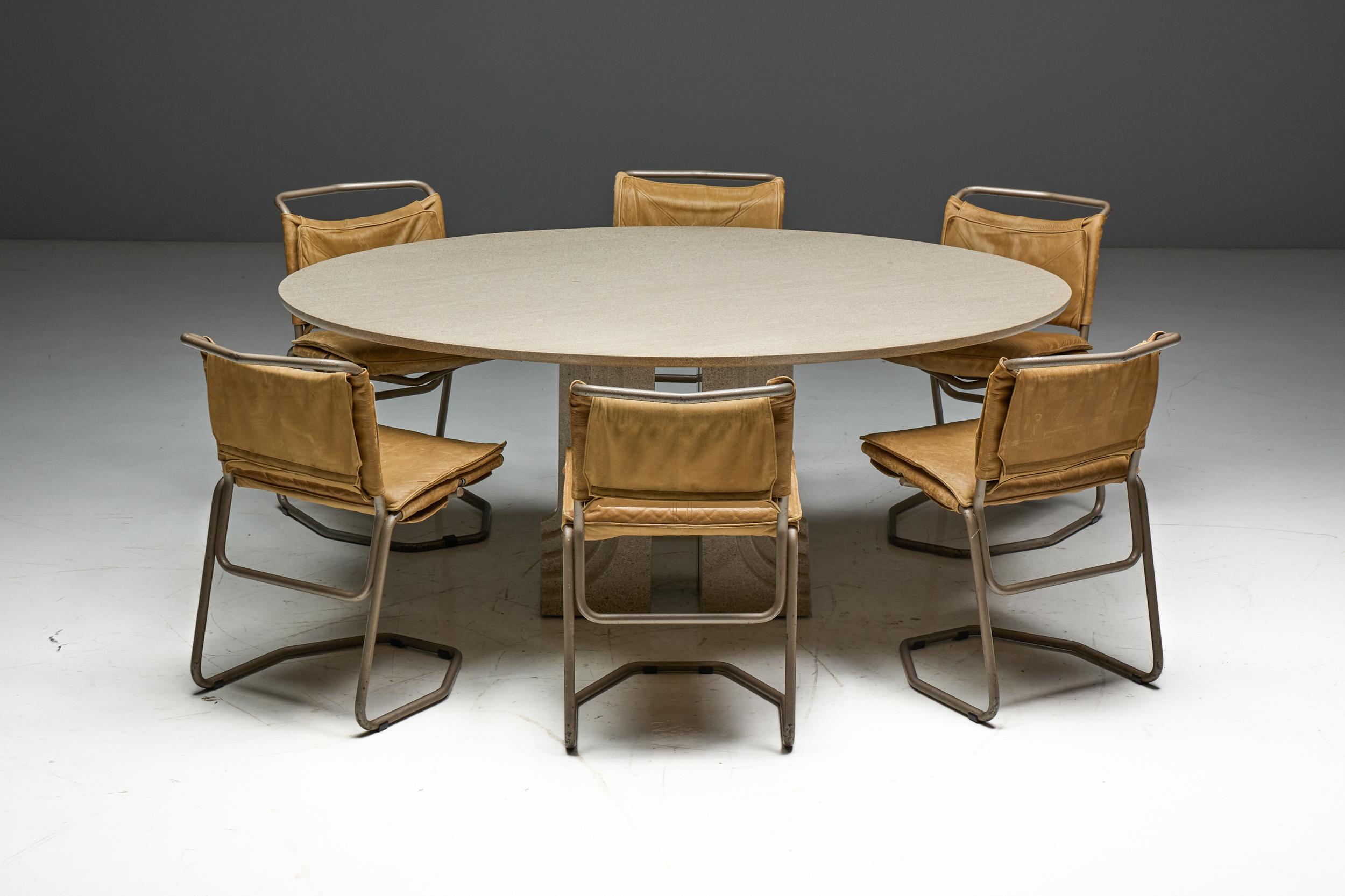 Samo Dining Table by Carlo Scarpa for Simon Gavina, Italy, 1971 im Angebot 7