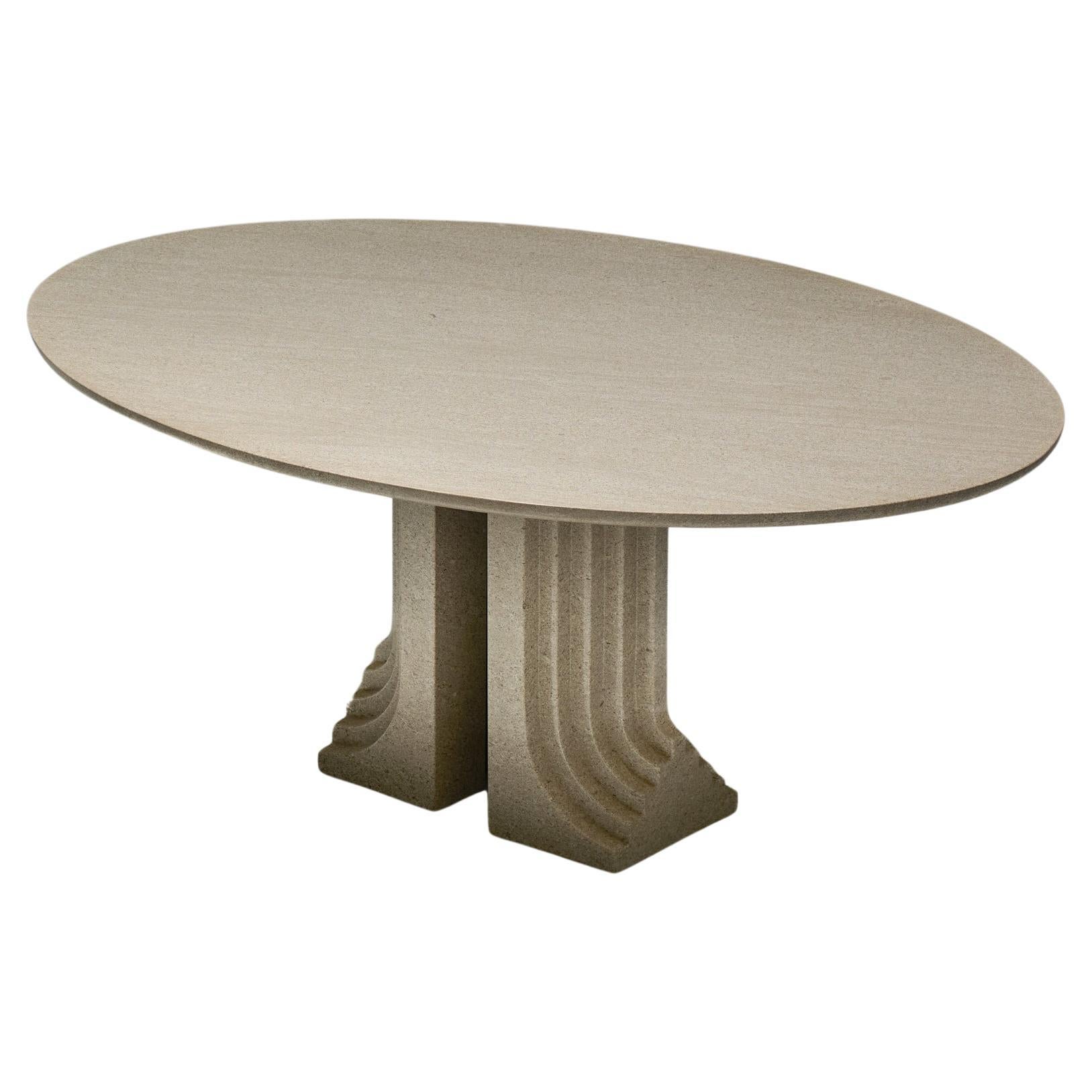 Samo Dining Table by Carlo Scarpa for Simon Gavina, Italy, 1971 im Angebot