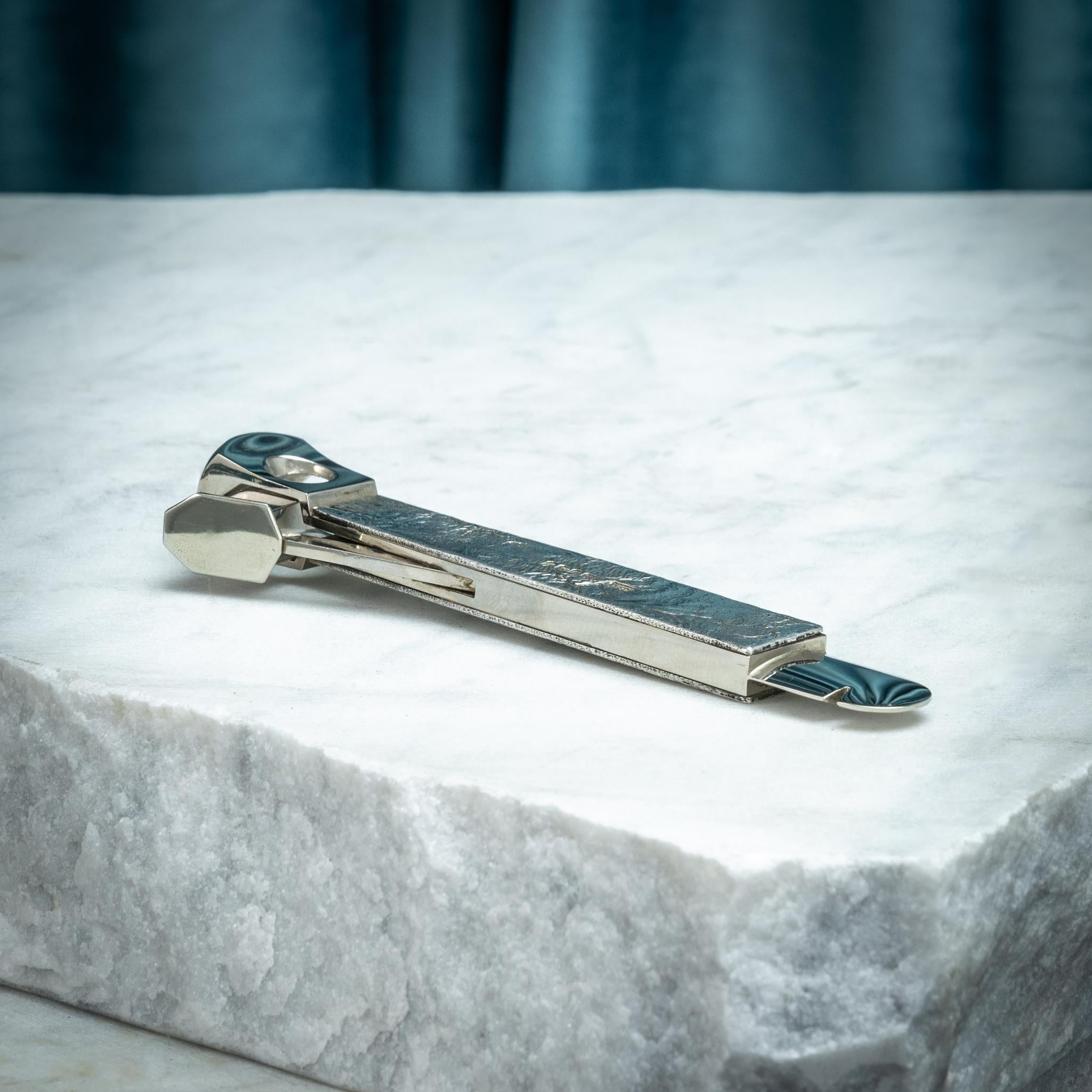 Samorodok Sterling Silver Cigar Cutter, Hallmarked, London 1977 9
