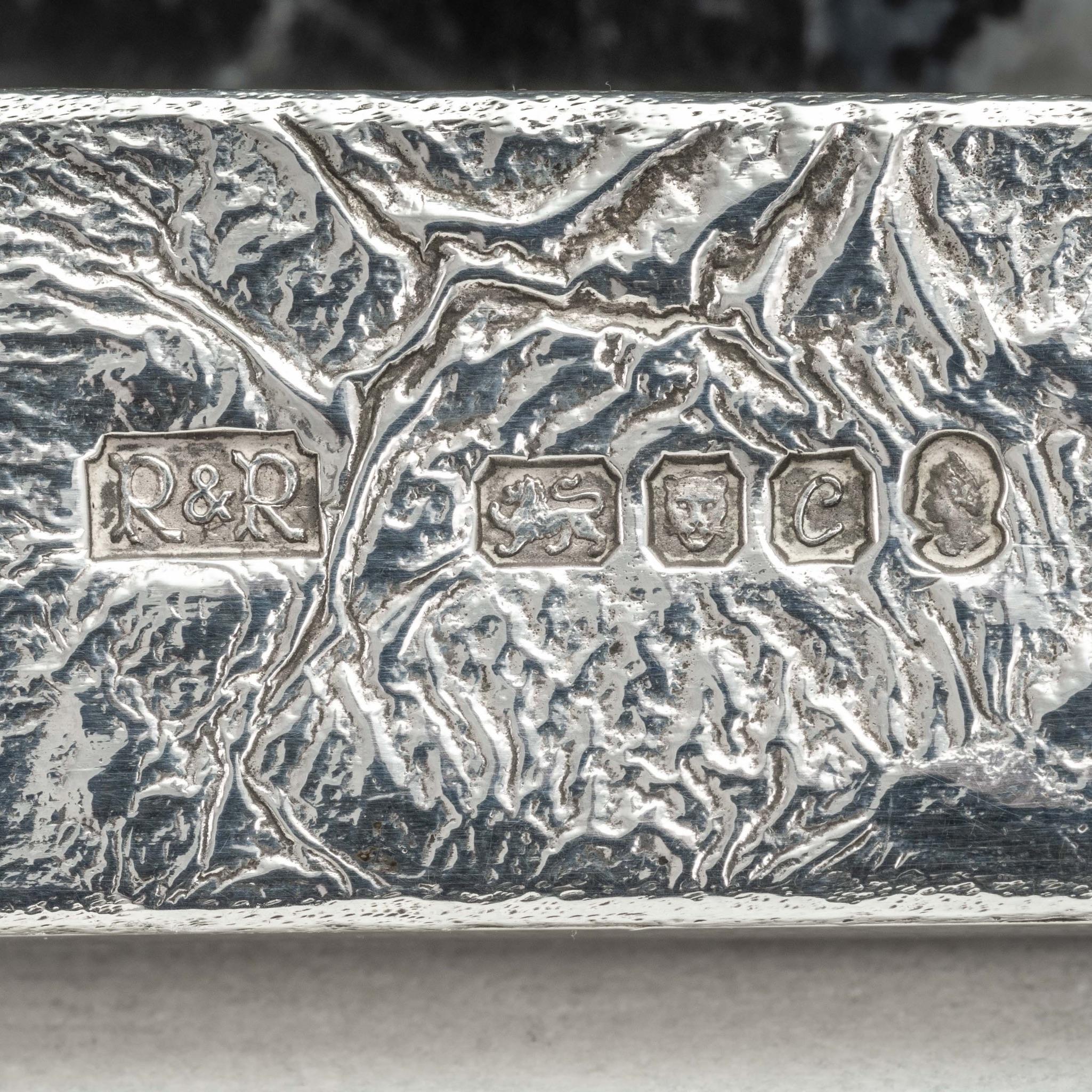 Samorodok Sterling Silver Cigar Cutter, Hallmarked, London 1977 4