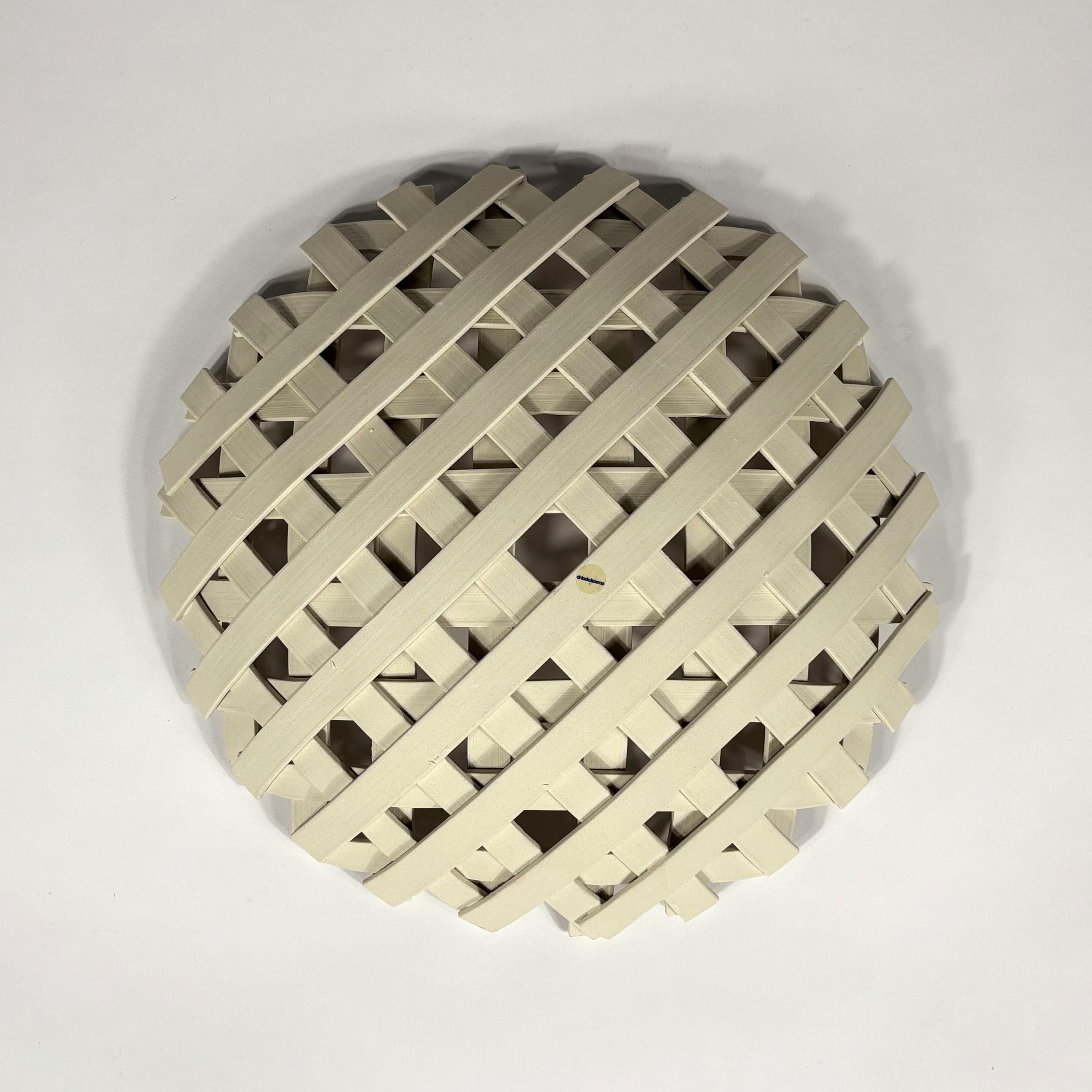 Late 20th Century Samos / E Centrepiece by Enzo Mari