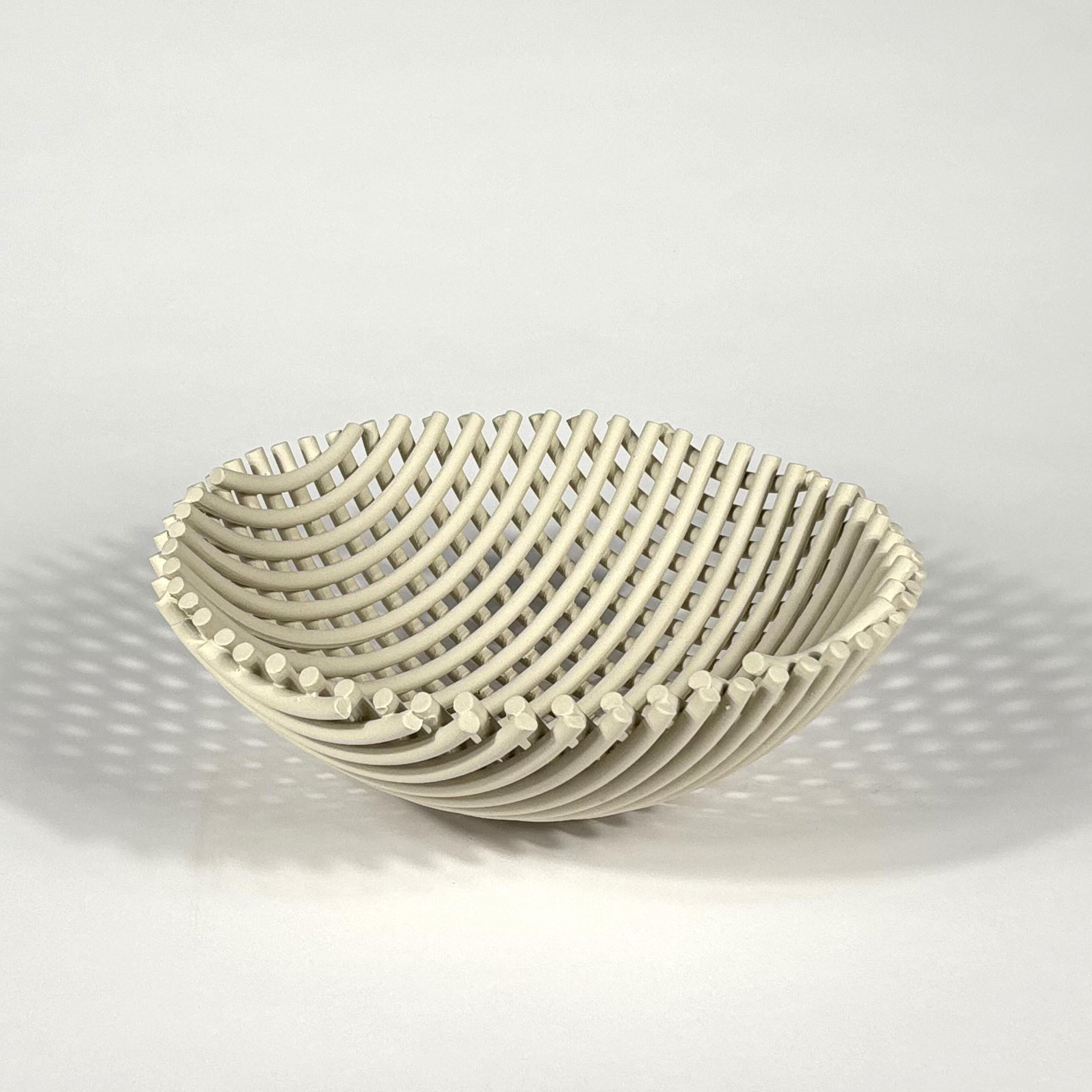 Samos / G Centrepiece by Enzo Mari
1973 / 2004 
Driade

Originally produced by Danese in 1973 with the Driade edition starting production in 2001 for the Driade Kosmo Follies collection.

Hand-crafted natural color grey stoneware.

Comes with