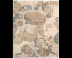 Serapi Rug Gallery’s 8' x 10' Hand-Knotted Wool & Silk Modern Area Rug