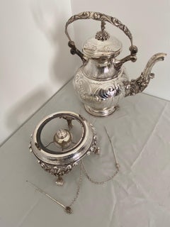 Samovar Silver 800, with Working Stove, Kg 3256