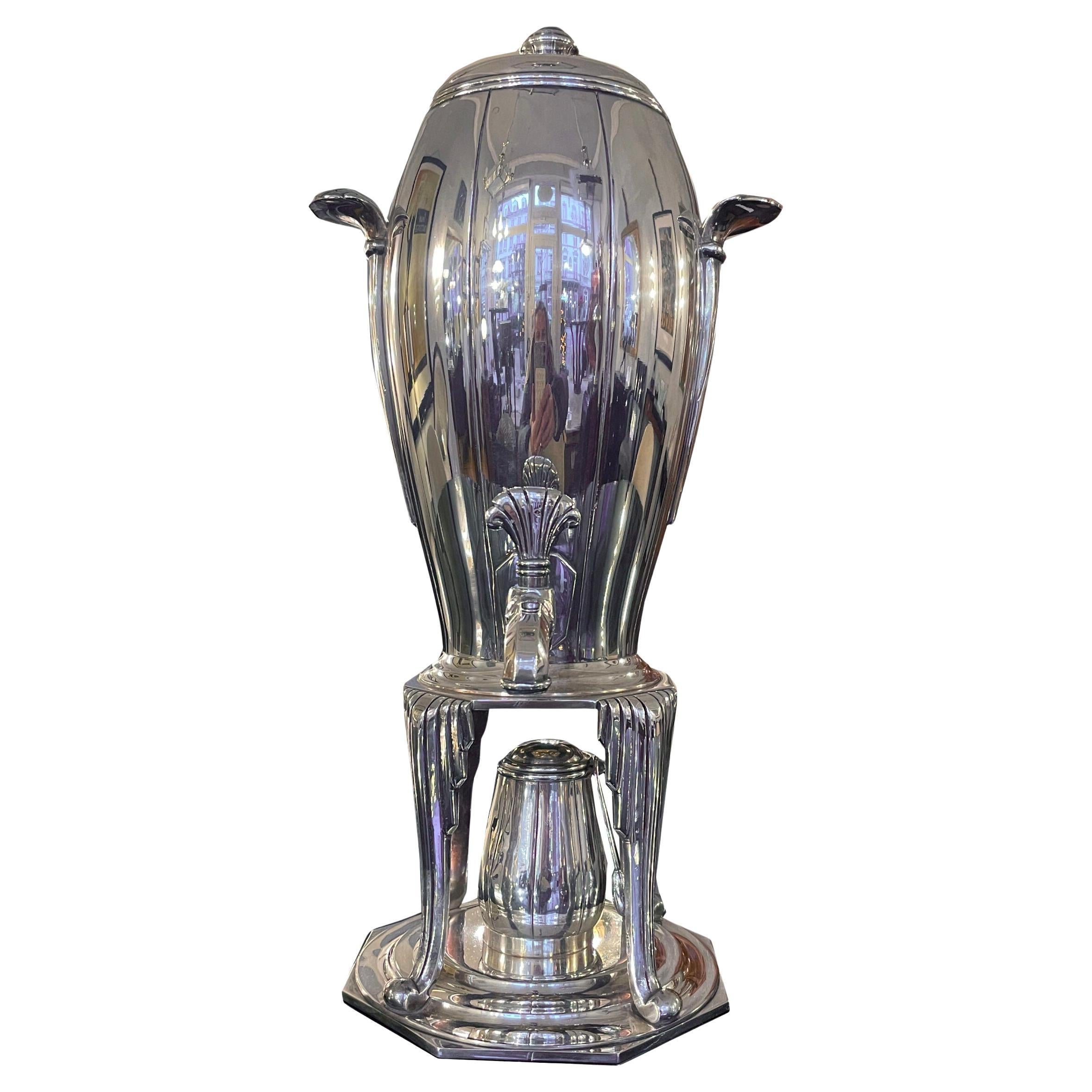Samowar, Art Deco “BB 50 G” for BOUILLET and BOURDELLE For Sale