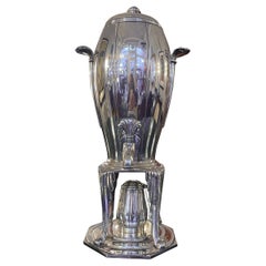 Antique Samowar, Art Deco “BB 50 G” for BOUILLET and BOURDELLE
