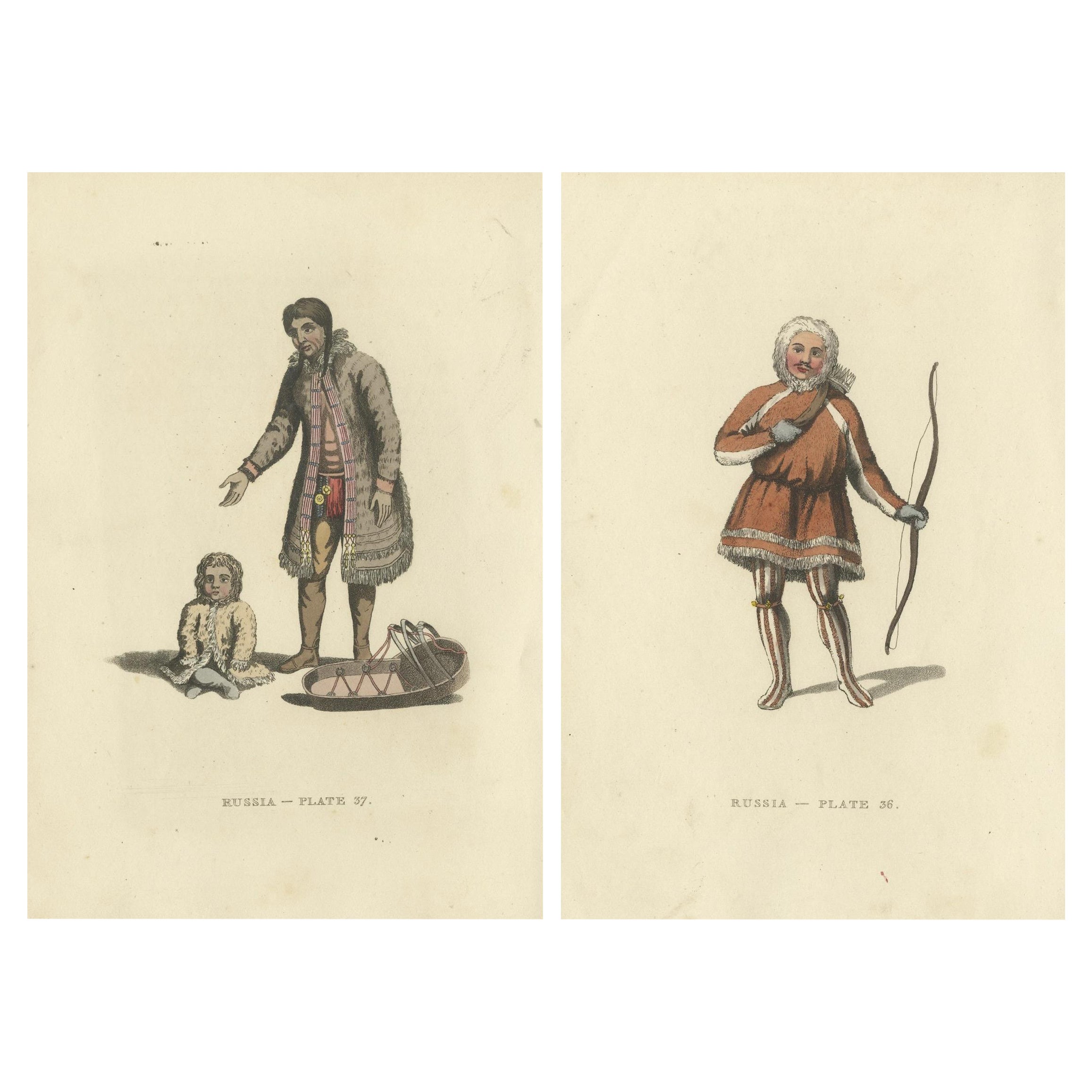 Heritage Samoyed: Portraits of Siberian Tradition in Summer and Winter Attire