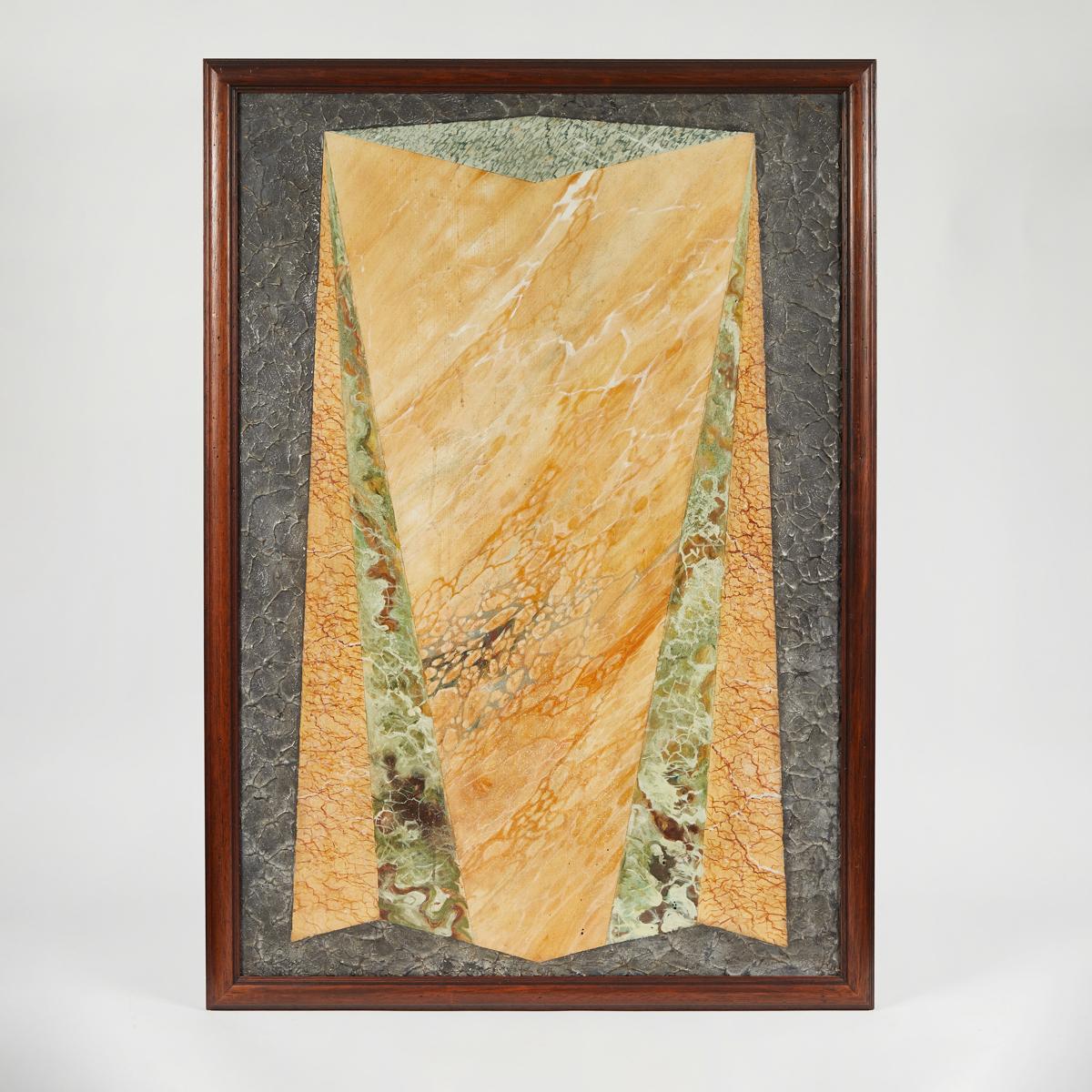  Painter's Stone Texture Sample Board In Good Condition For Sale In Los Angeles, CA