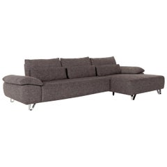Sample Ring MR 680 Fabric Corner Sofa Gray Function Couch