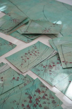 Sample Handmade and Hand Painted Wallpaper