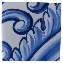 Sample Tile - Hand Painted Portuguese Tiles Azulejos