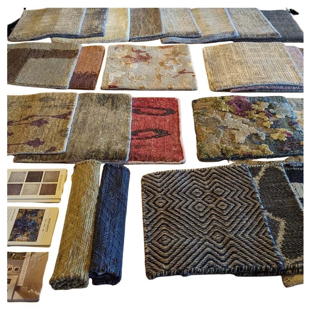 Muestra(s) Préstamo con referencia de color, material, tejido y calidad en venta