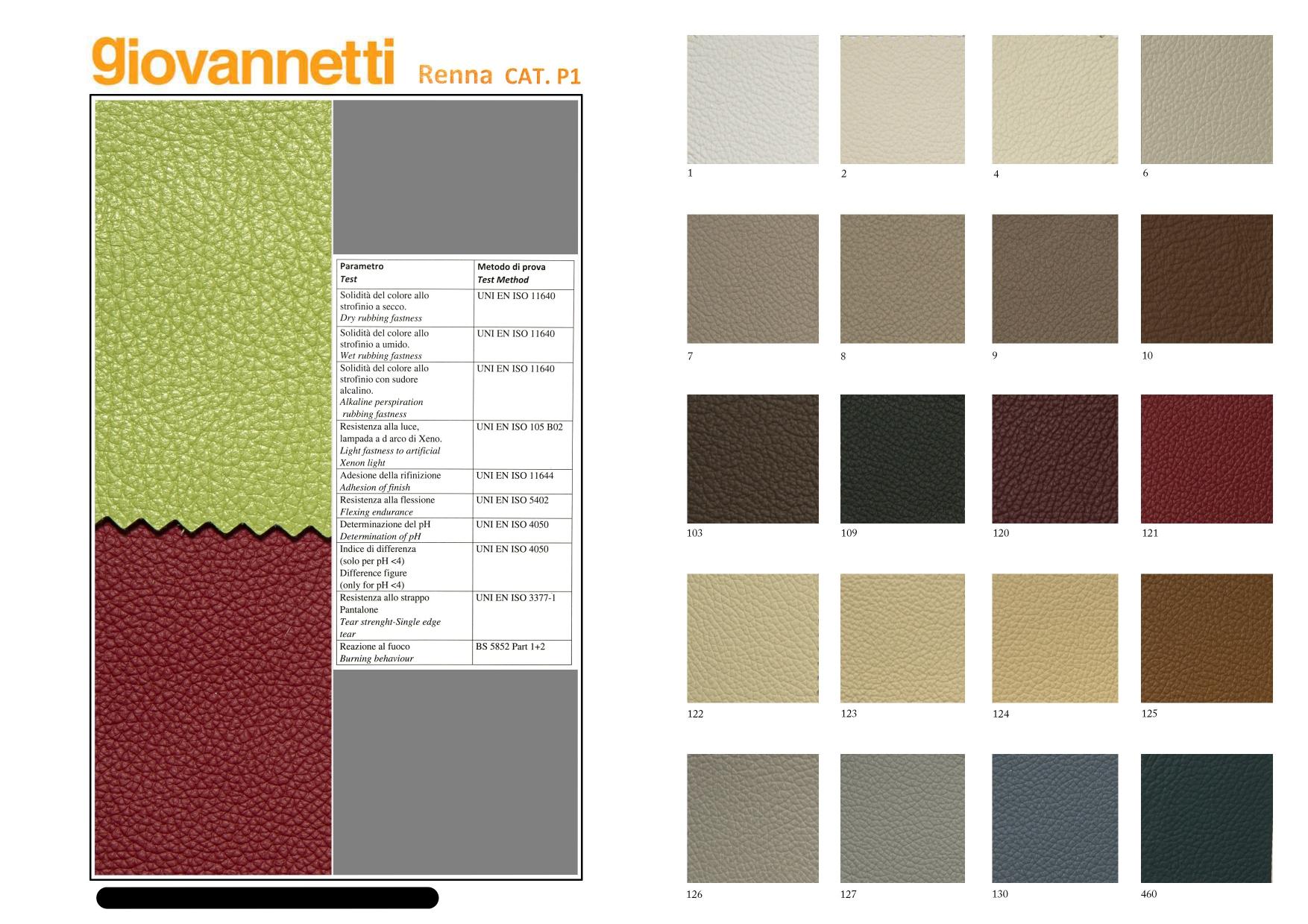 XXI secolo e contemporaneo Campioni di materiali in pelle per arredamento in vendita
