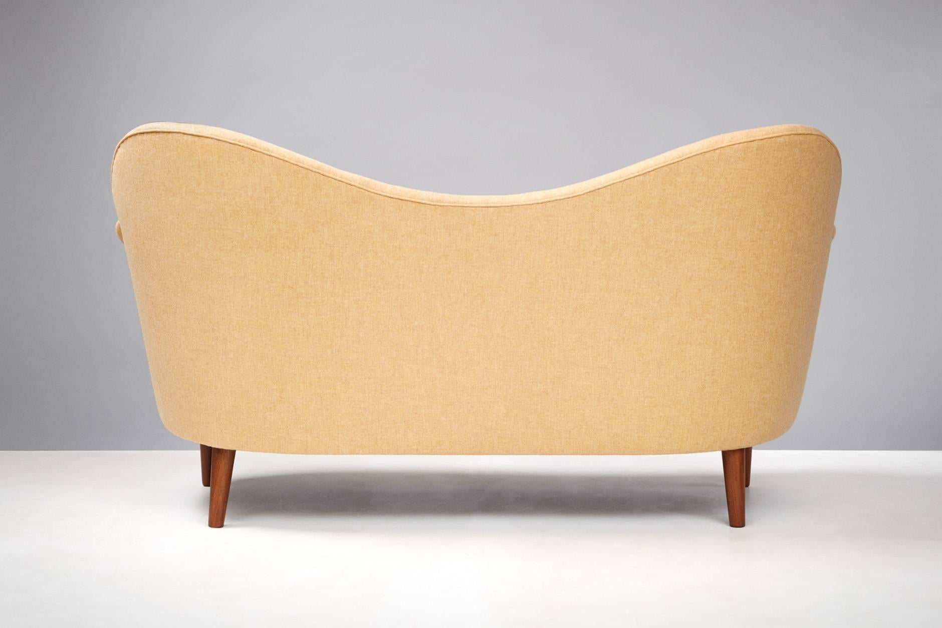 Scandinavian Modern Sampsel Sofa by Carl Malmsten, 1956