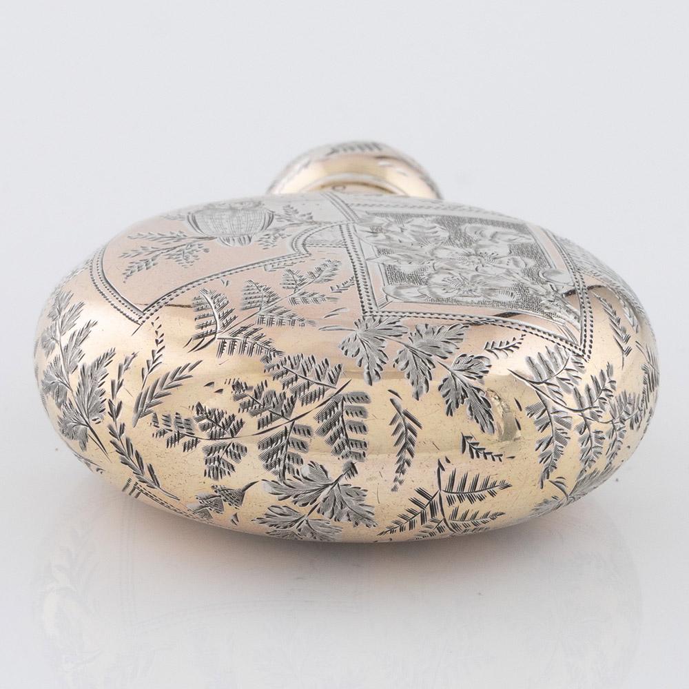 Silver Sampson Mordan Perfume Bottle London 1888 For Sale